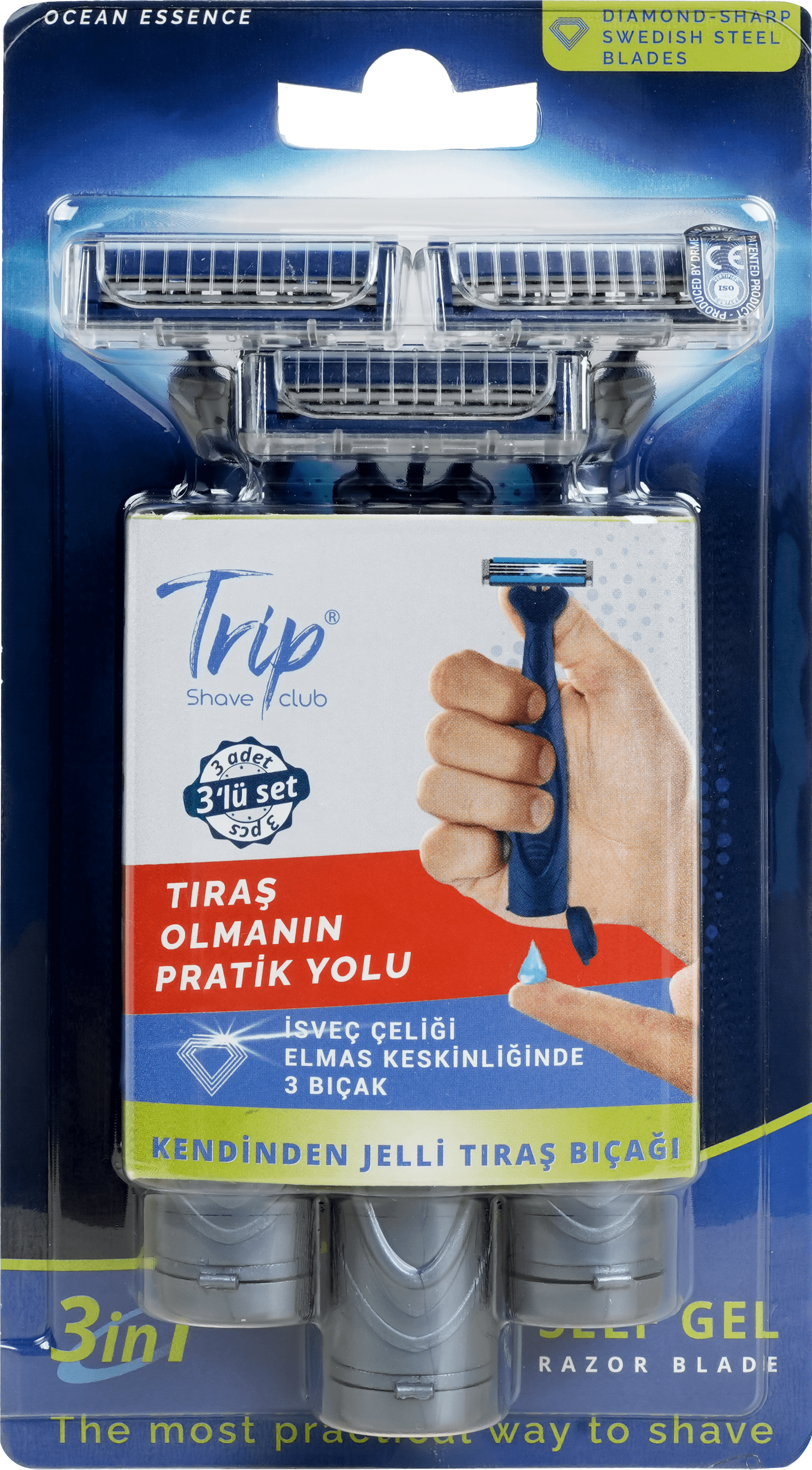 Trip Razor – Triple Pack (Ocean Essence)