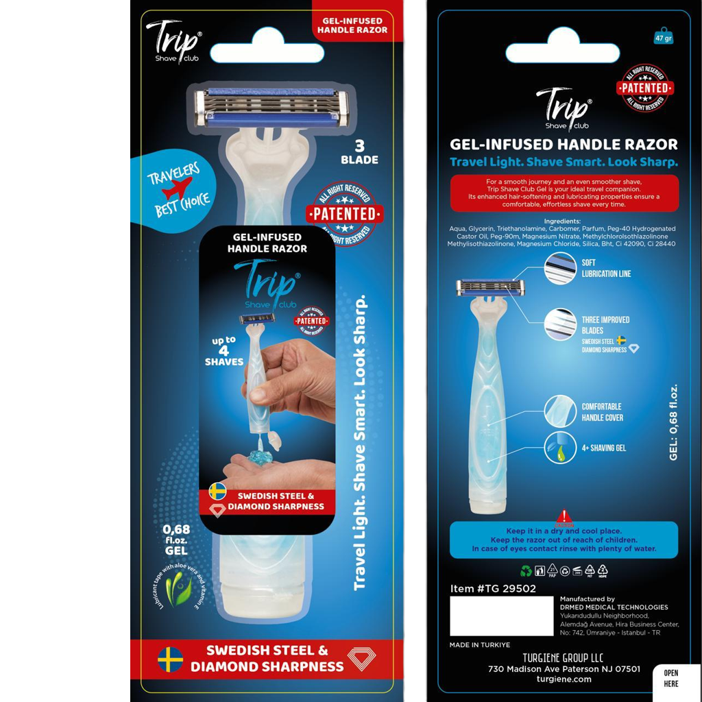 Trip Lady Razor – Single Pack (Ocean Breeze)