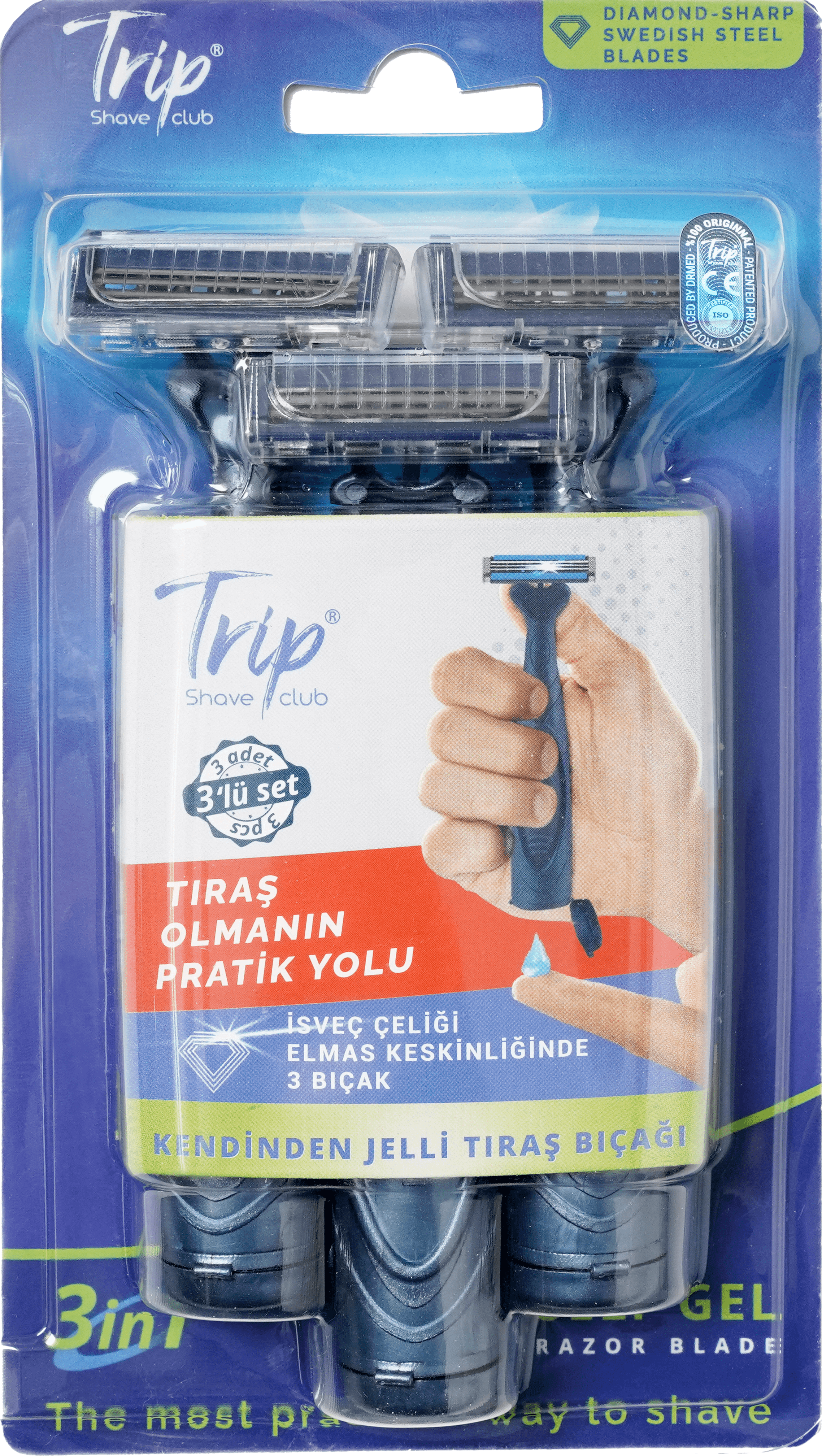 Trip Razor – Triple Pack (Ocean Essence)
